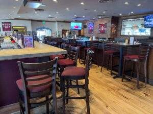 bar area